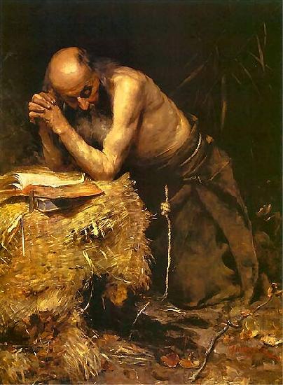 Teodor Axentowicz The Anchorite